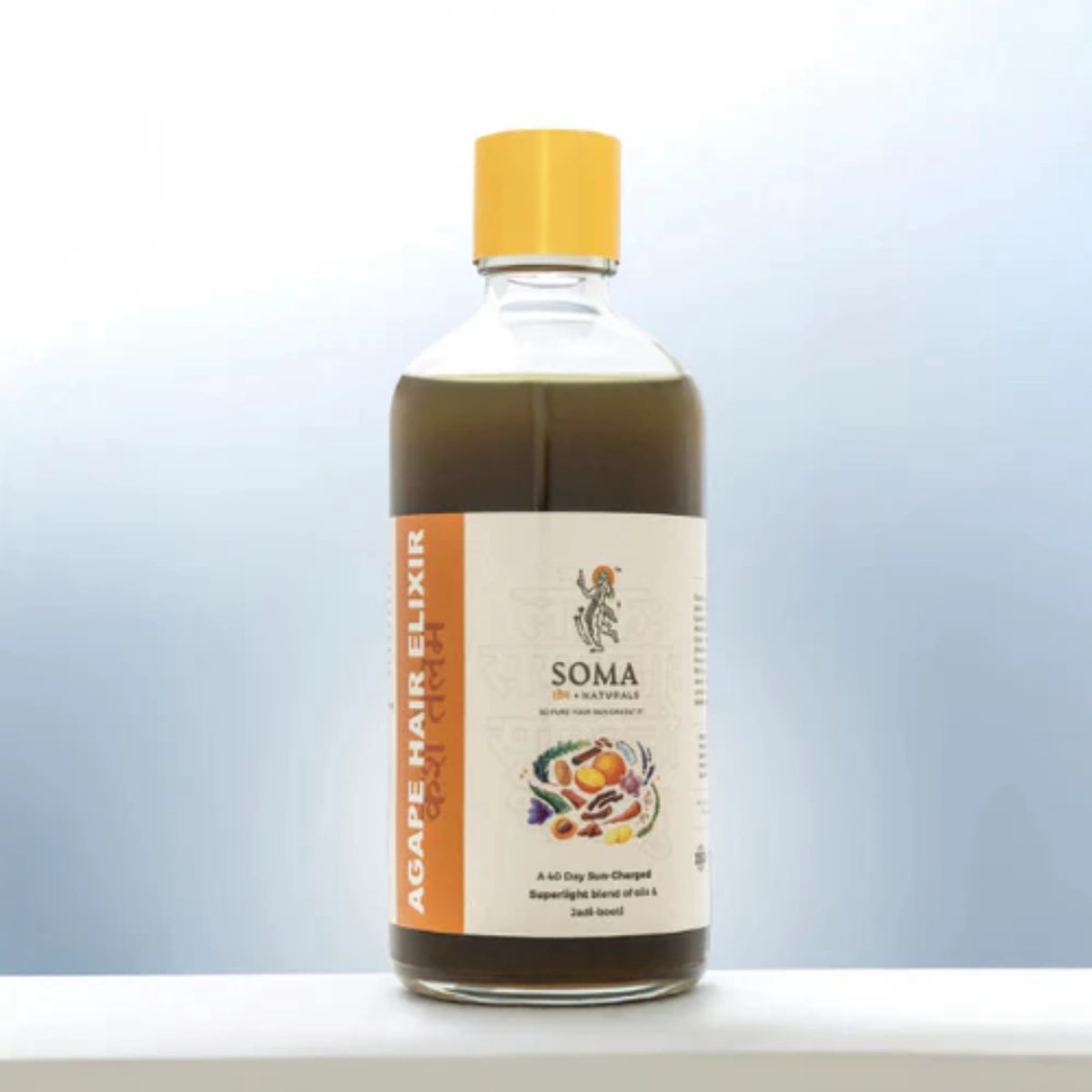 Soma Naturals – Agape Hair & Body Elixir – Ayurvedic Hair Oil – Natural Skin & Stretch Mark Care – 100ml