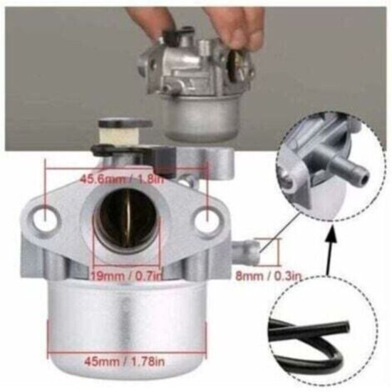 Carburateur voor Briggs & Stratton 799871 799866 790845 796707 794304 Toro Recycler 22'' Craftsman Motor Grasmaaier Onderdelen met van Hipa — afbeelding 5