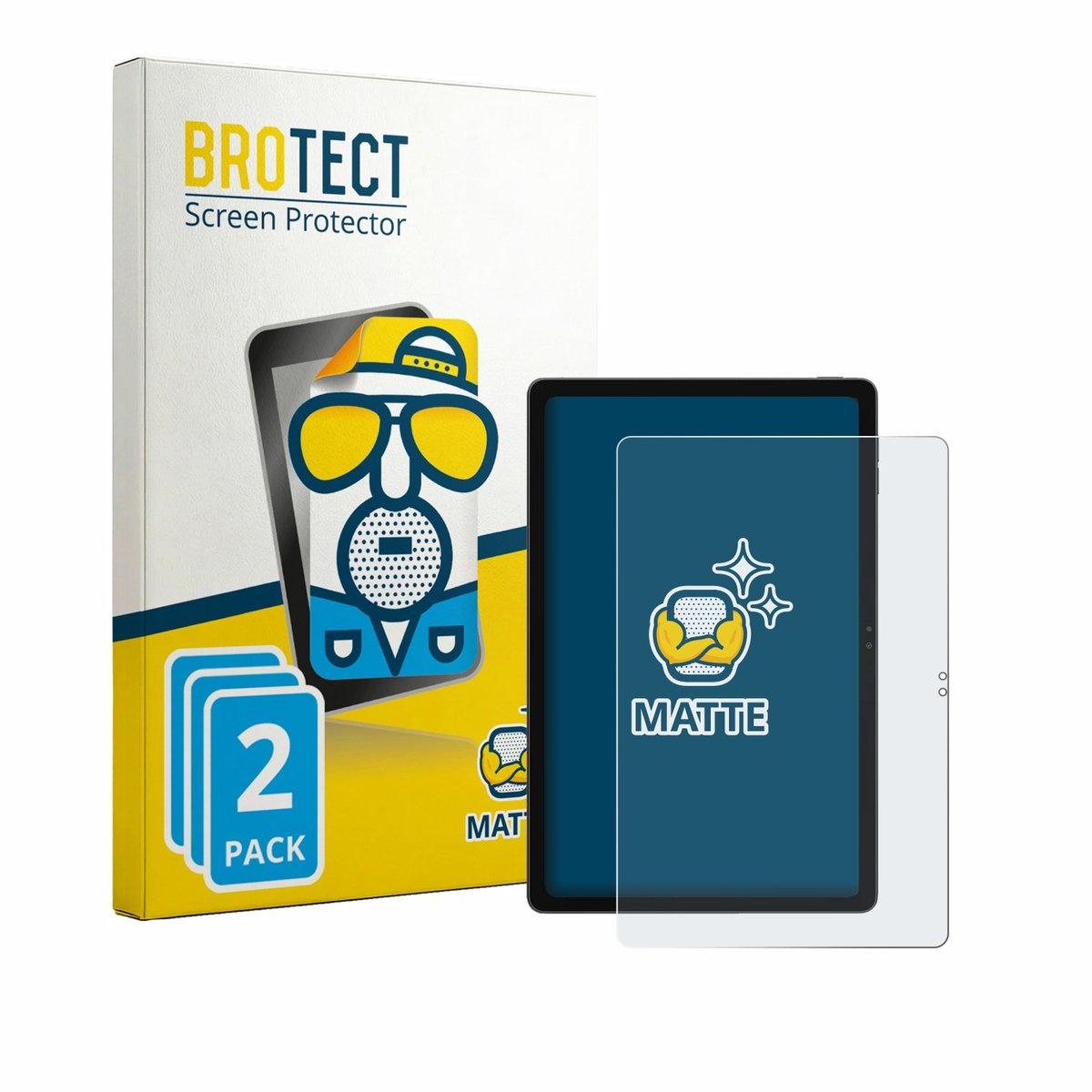 BROTECT - Screenprotector voor Blackview Zeno 5 - Folie Beschermfolie matte 2 Stuks