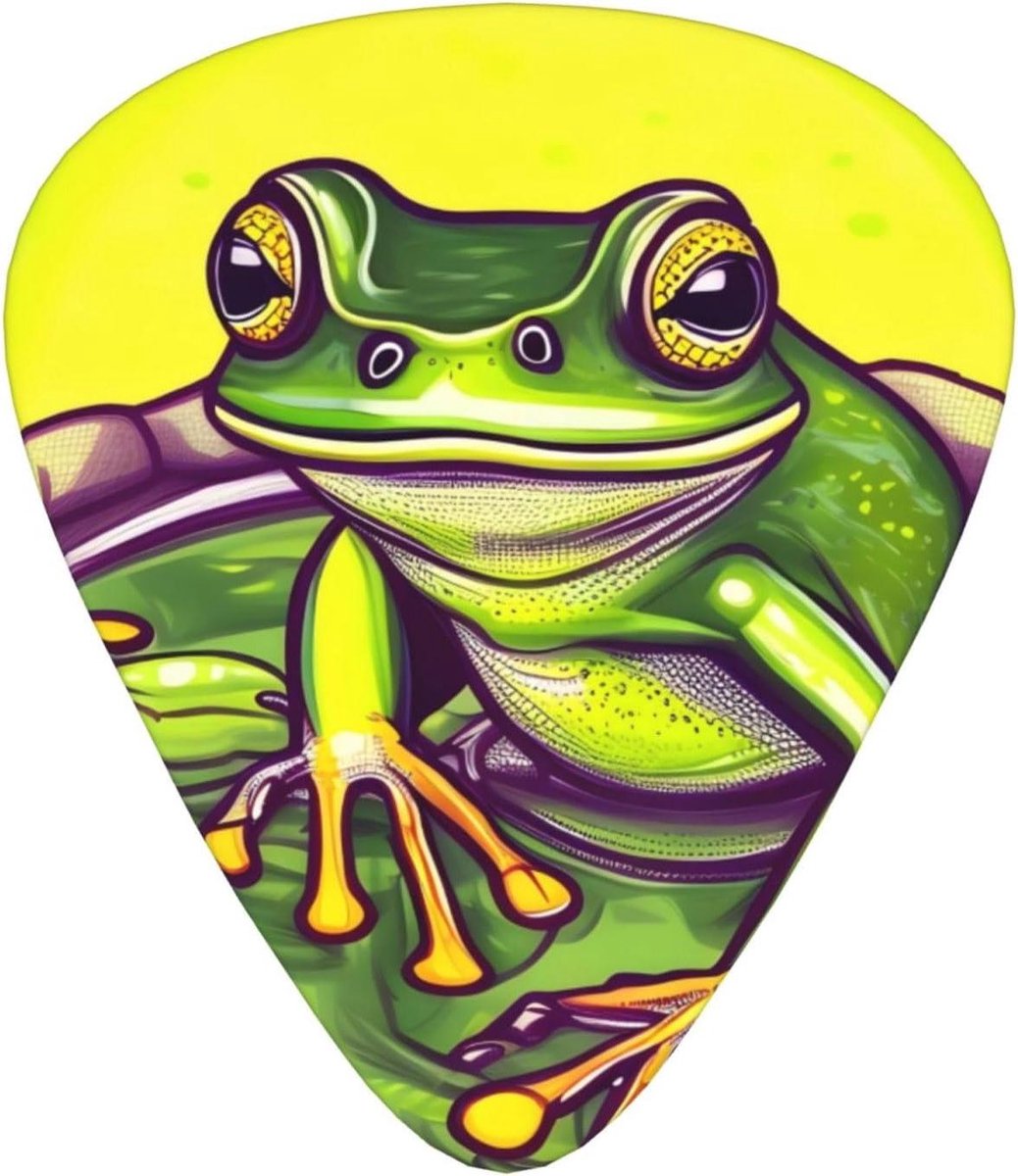 Gitaar Plectrums - Plectrum Set - Muziek Maken - Verschillende Diktess - 12 Stuks - Wit