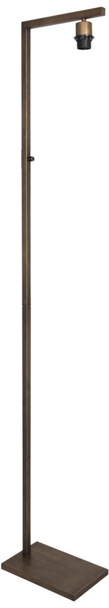 Vloerlamp Stang 2997BR, bronzen metalen lamp van 160 cm hoogte, Steinhauer, klassiek desig