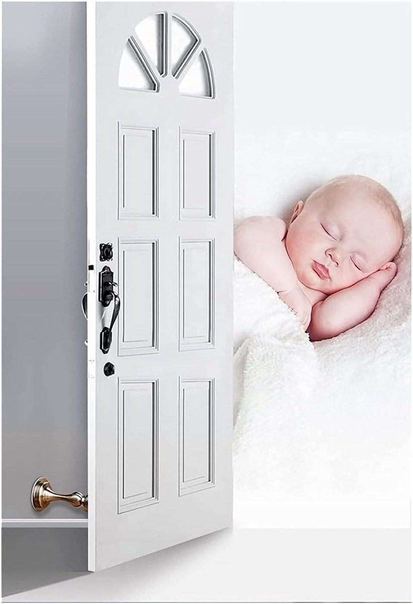 Deurstopper deurstoppers roestvrij staal hoge deurstopper decoratief, magnetische deurstop, metalen vloerbevestiging deurstop muurdeurstop open stops (kleur: zilver, maat: 2 stuks)