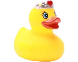 Duckshop I badeend prinses I quietscheend I quietscheend L: 8,5 cm I cadeau voor sprookjesfans I cadeau voor verzamelaars I