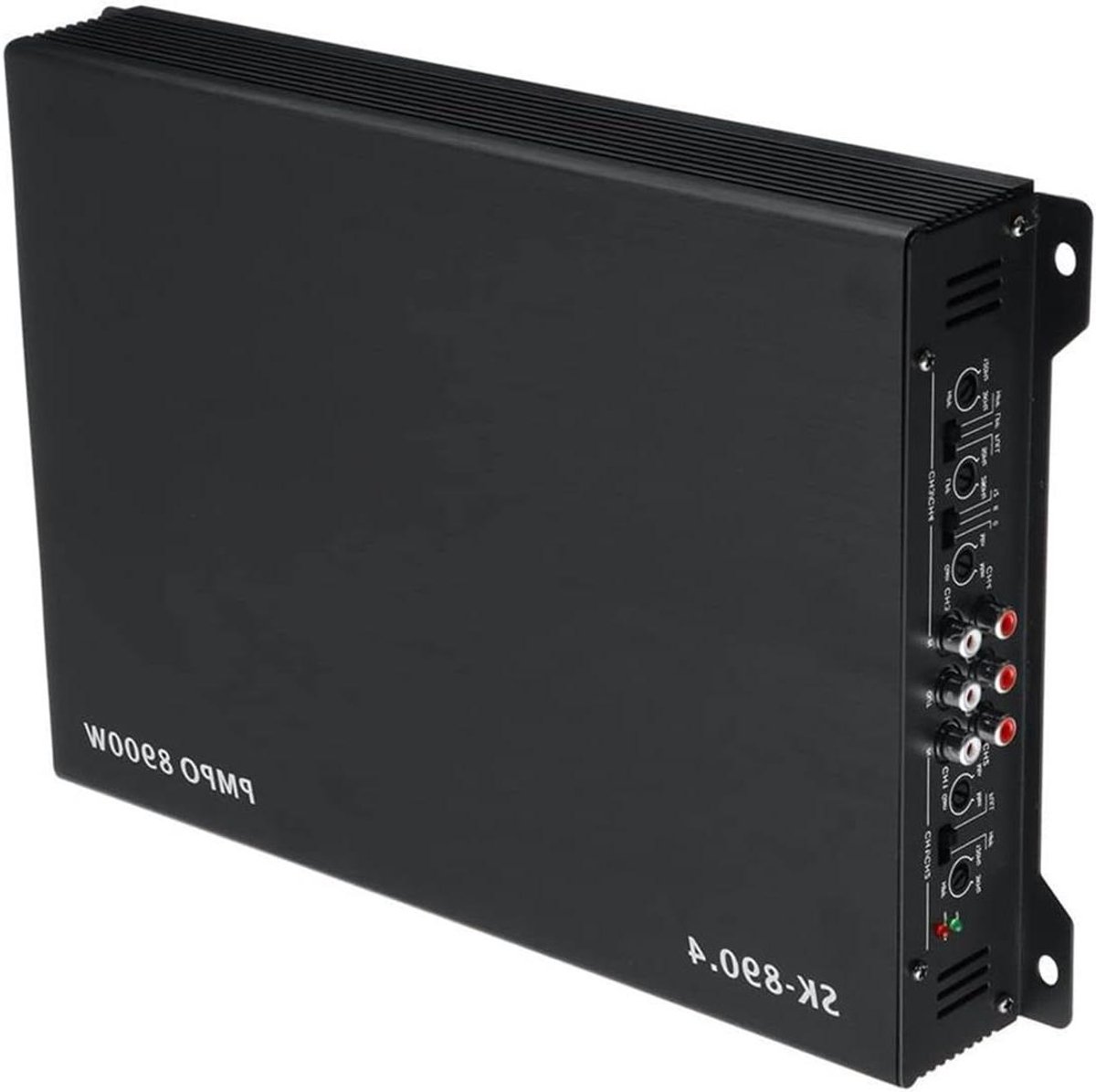 Auto Audio Versterker - 4 Kanaals - Muziek Luisteren - 8900W Piekvermogen - 12V - Zilver