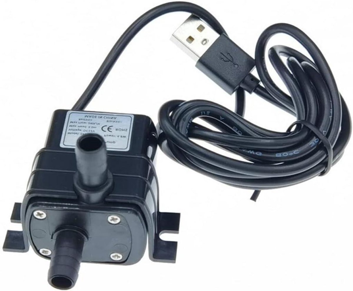 Waterpomp - Micro pomp - Water circuleren - Borstelloze motor - 240 L/U - Zwart