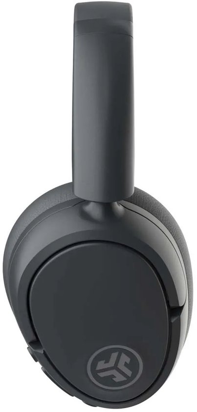 JLab Jbuds Lux ANC Draadloze Koptelefoon Bluetooth - Active Noise Cancelling Over Ear Hoofdtelefoon - 70 uur Batterijduur - Be Aware Audio - Multipoint - Aanpasbare Equalizer - Inklapbaar - Zwart