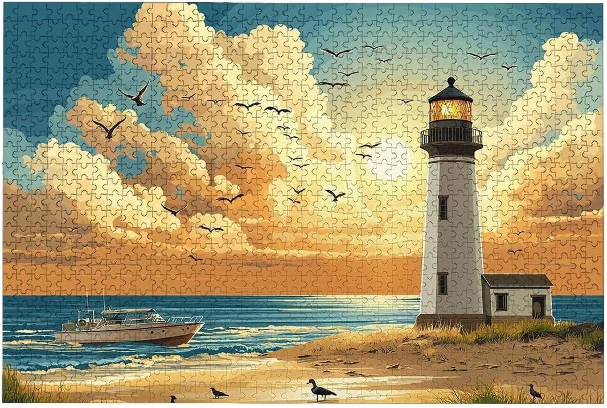 Houten Puzzel - Legpuzzel Volwassenen - Ontspanning Thuis - Met Opbergdoos - 3000 Stukjes - Meerkleurig