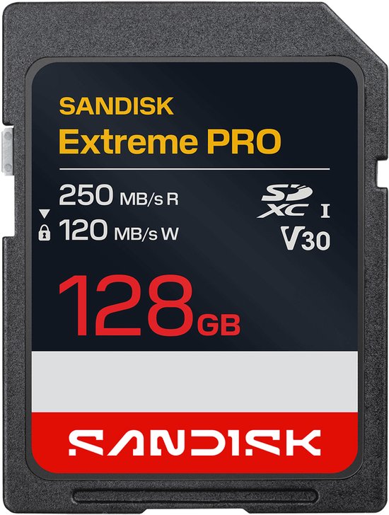 Sandisk Extreme PRO SDXC 128GB 120MB/s