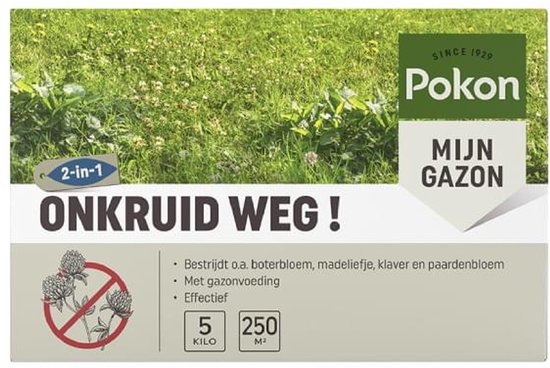 Pokon Onkruid Weg (5000 gram/250 m²) - Krachtige Onkruidverdelger - Met gratis cheatsheet van Pokon — afbeelding 5