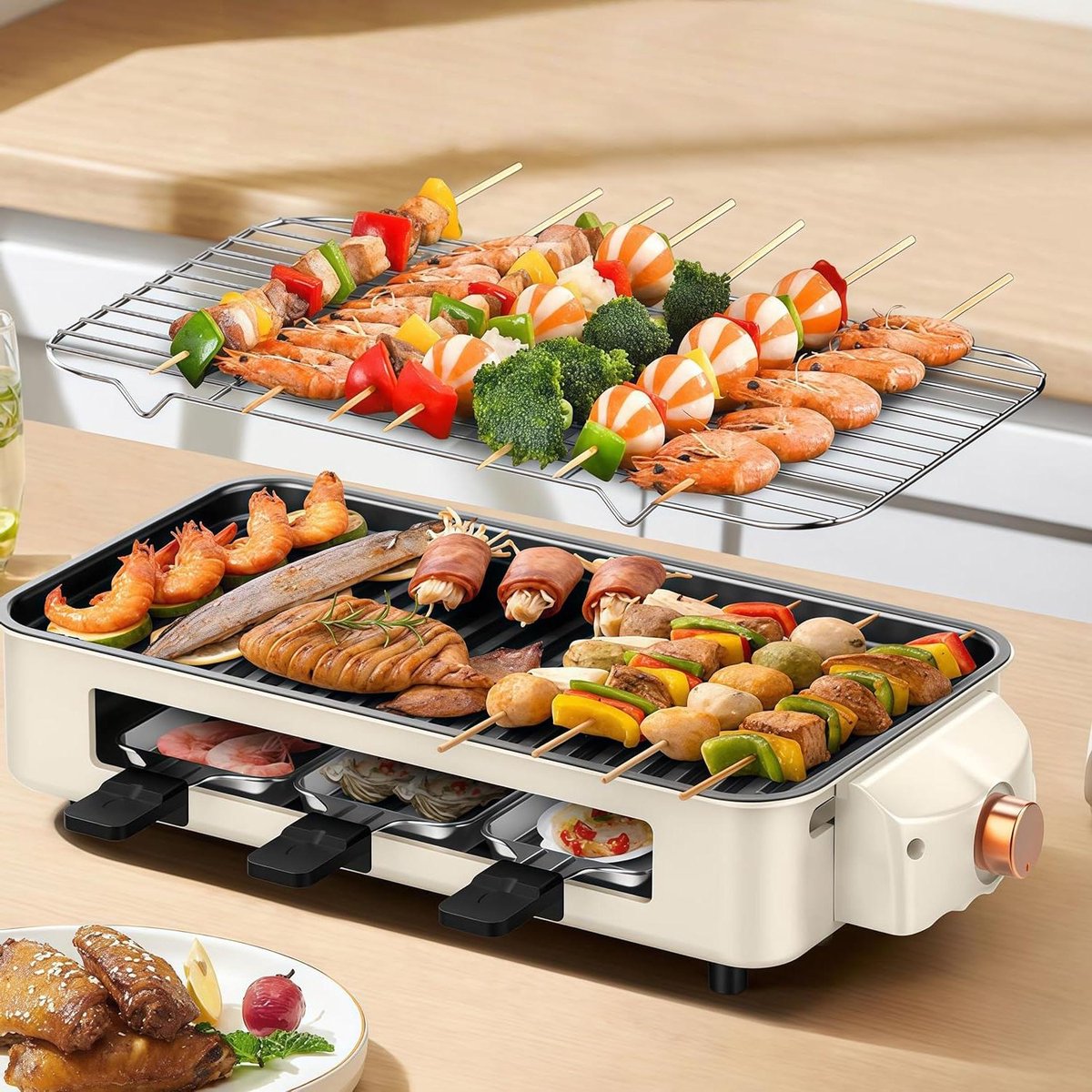 Hotpot - Elektrische fonduepan - Funcooking - Serveerpan