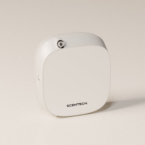 Scentech Smart Aroma Diffuser - Diffuseur de Parfum - Commande Par App - Couverture uniforme de 40 m² - Schémas Intelligents - Technologie Cold-Air Diffusion - Parfum Luxe