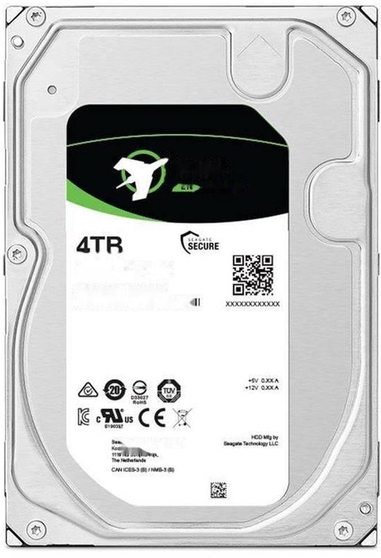 Interne Harde Schijf - Opslagstation - Data Opslag - Enterprise Grade - 4 TB - Zilver van Interne Harde Schijf — afbeelding 3