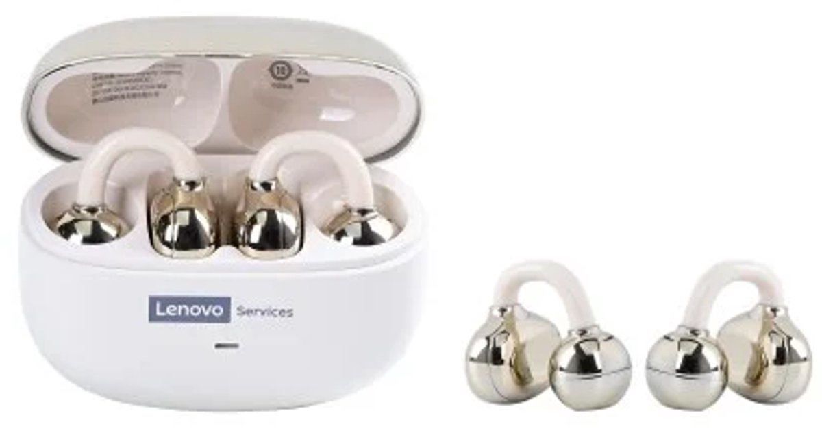 Lenovo LE302 Wireless Earbuds Cream