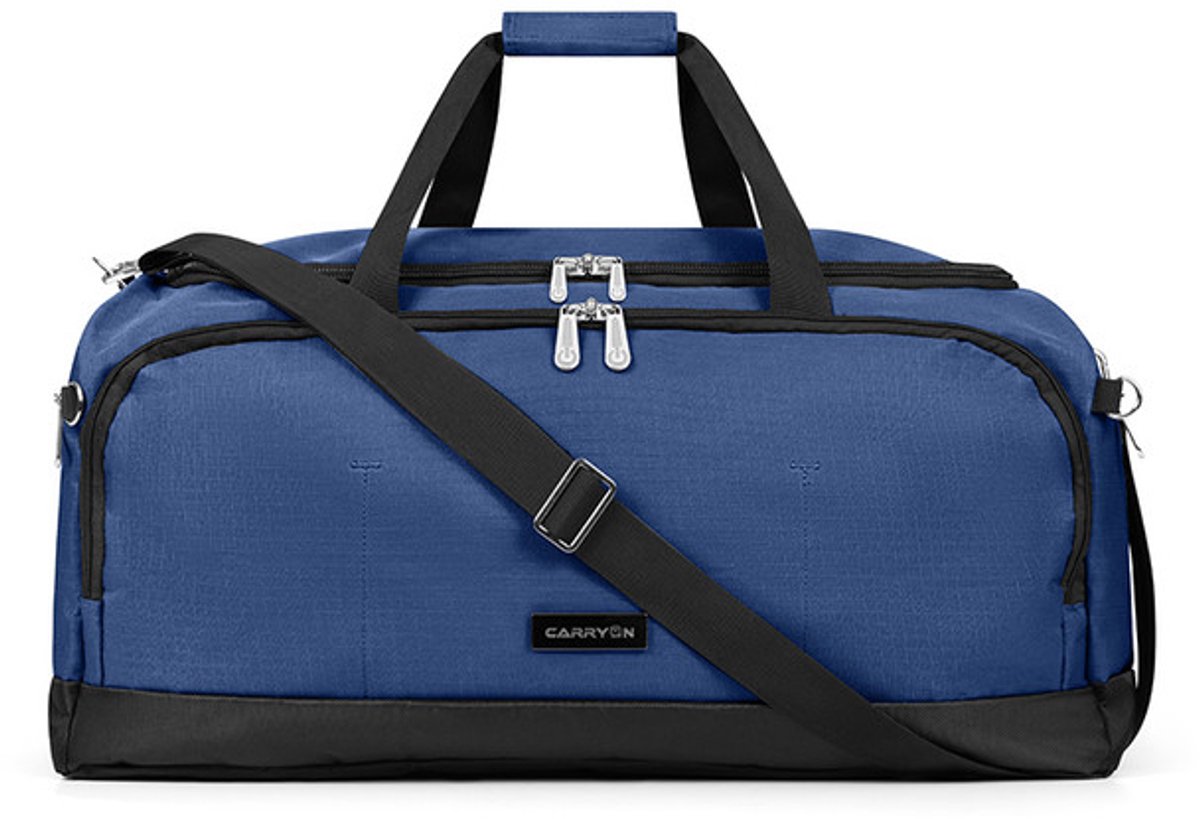 CarryOn Core Reistas 65 liter - Weekendtas 60x34x34cm - Sporttas - Blauw