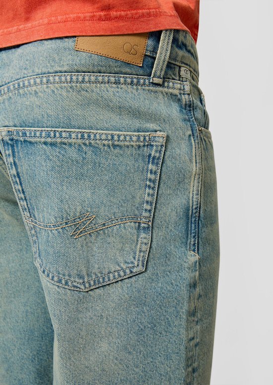 QS - male - Jeansshorts / Mid Rise / Losse pasvorm