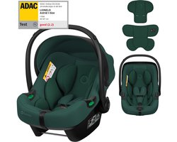 Lionelo Astrid i-Size Autostoel – ADAC 5-sterren – 40-87 cm – RWF – Memory Foam – Verstelbare hoofdsteun (7 cm) – Holmbergs gordels – Compatibel met ISOFIX-base & kinderwagen – i-Size norm – Licht & veilig