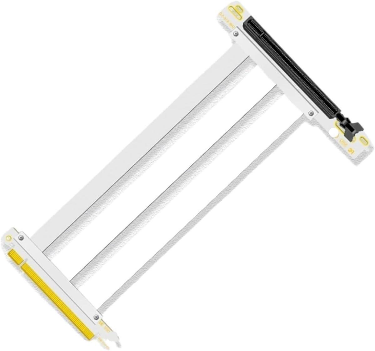 Riser Kabel - PCI Express Extender - Computer Uitbreiding - 90 Graden Hoek - 25 cm - Zwart