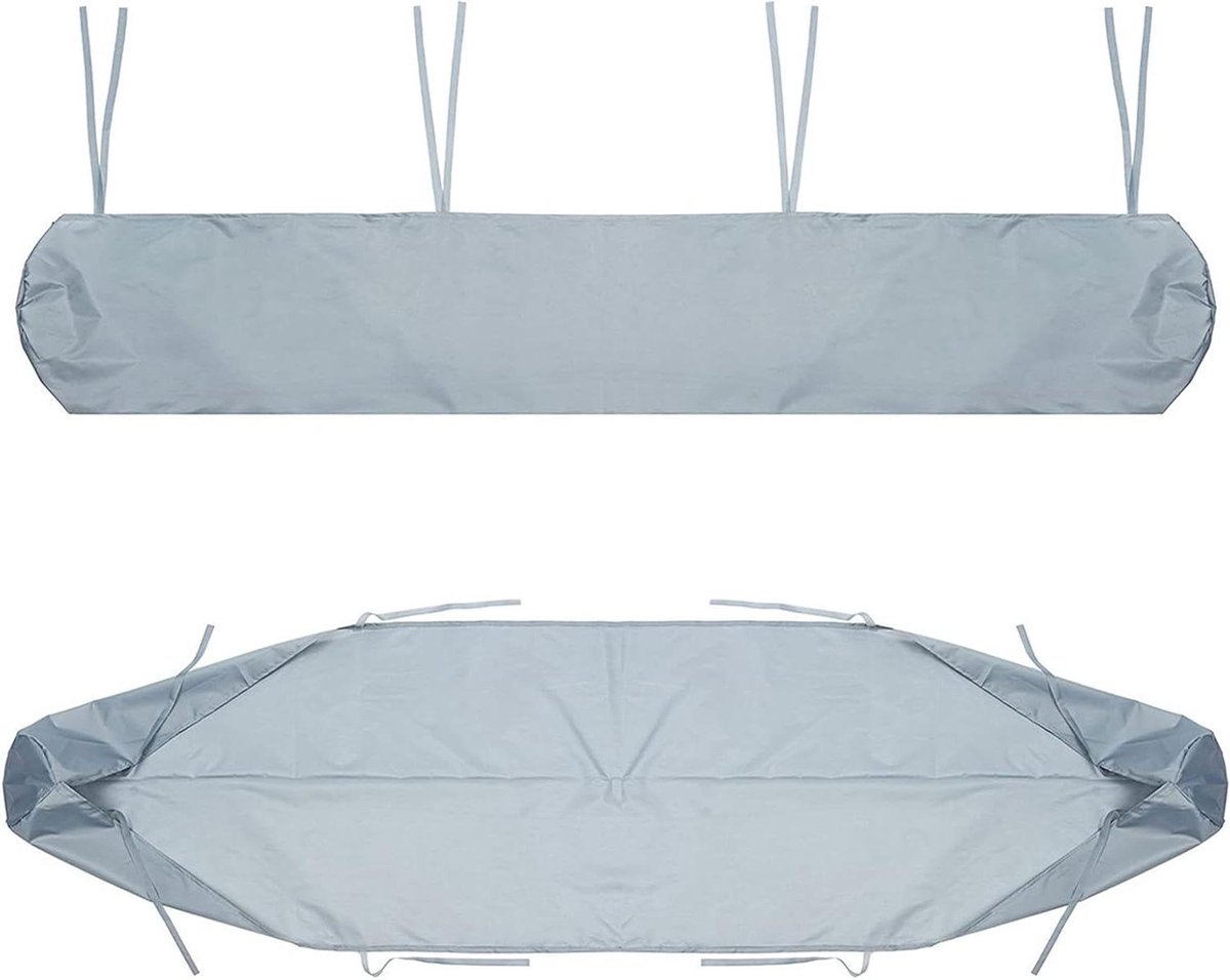 Luifel Beschermhoes - Zonne Verwering - Luifel Beschermen - Waterdicht Materiaal - 5 Meter - Zilver