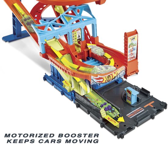 Hot Wheels Achtbaan Rally + 5DCC van Hot Wheels — afbeelding 2