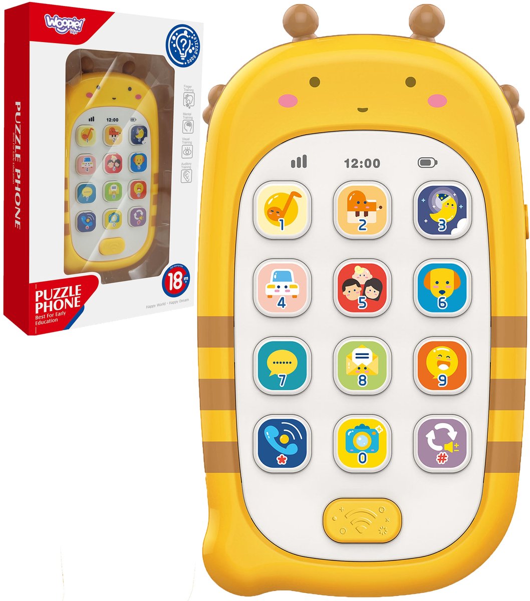 Woopie Baby Interactieve Telefoon Met Geluiden - UNI