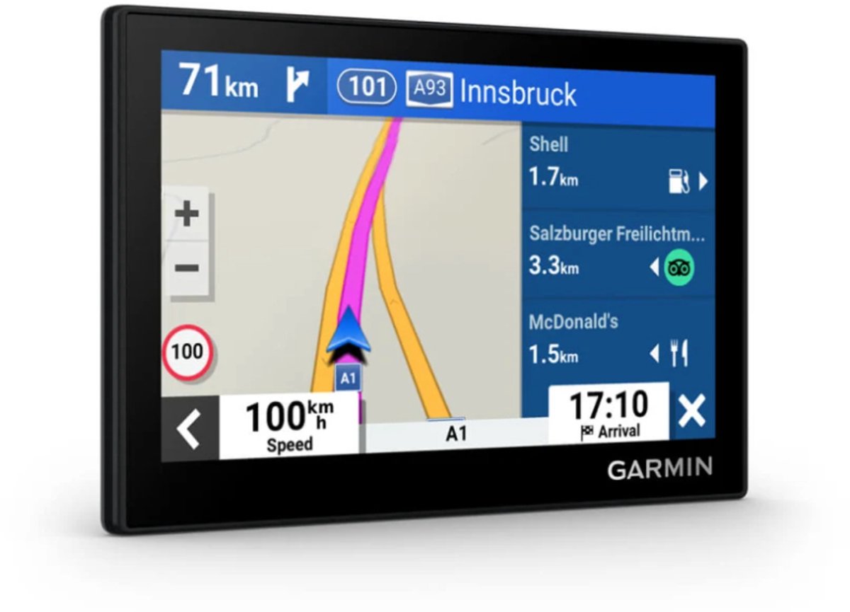 Garmin Drive 53 (USB-C) - Navigatiesysteem auto - Realtime maps en verkeersinformatie - 5 inch scherm - Europa - USB-C aansluiting – foto 5