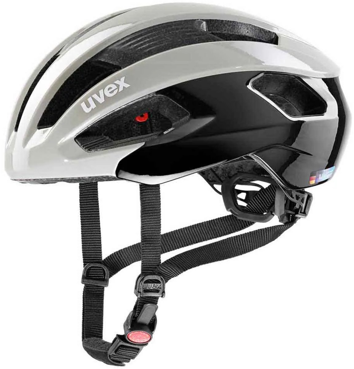 uvex Rise Fietshelm Sand / Black - Unisex - maat 56-60 – foto 8
