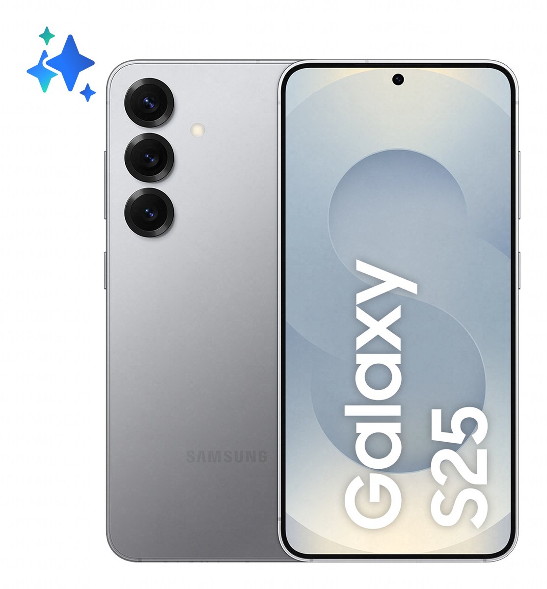 Samsung Galaxy S25 5G - 128GB - Silver Shadow + 1 jaar extra garantie – foto 2
