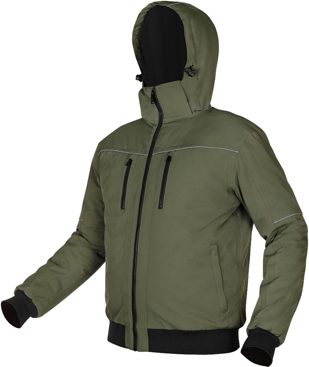 NEO TOOLS Outdoorjas Bomber Zwart