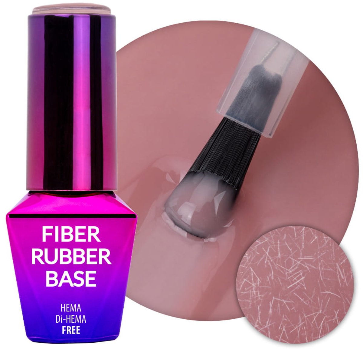 MollyLac Biscotti - Rubber Basis - Manicure en Pedicure - HEMA/Di-HEMA Vrij - 10g
