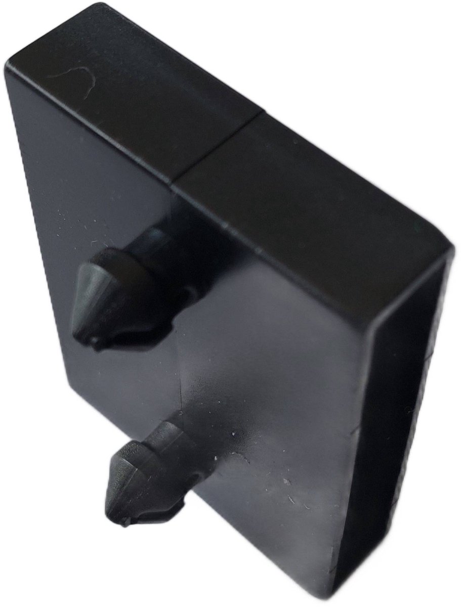 Lendo Serie - Middenklem voor Veerlat - 10 Stuks - Kunststof - Voor Metalen Frame