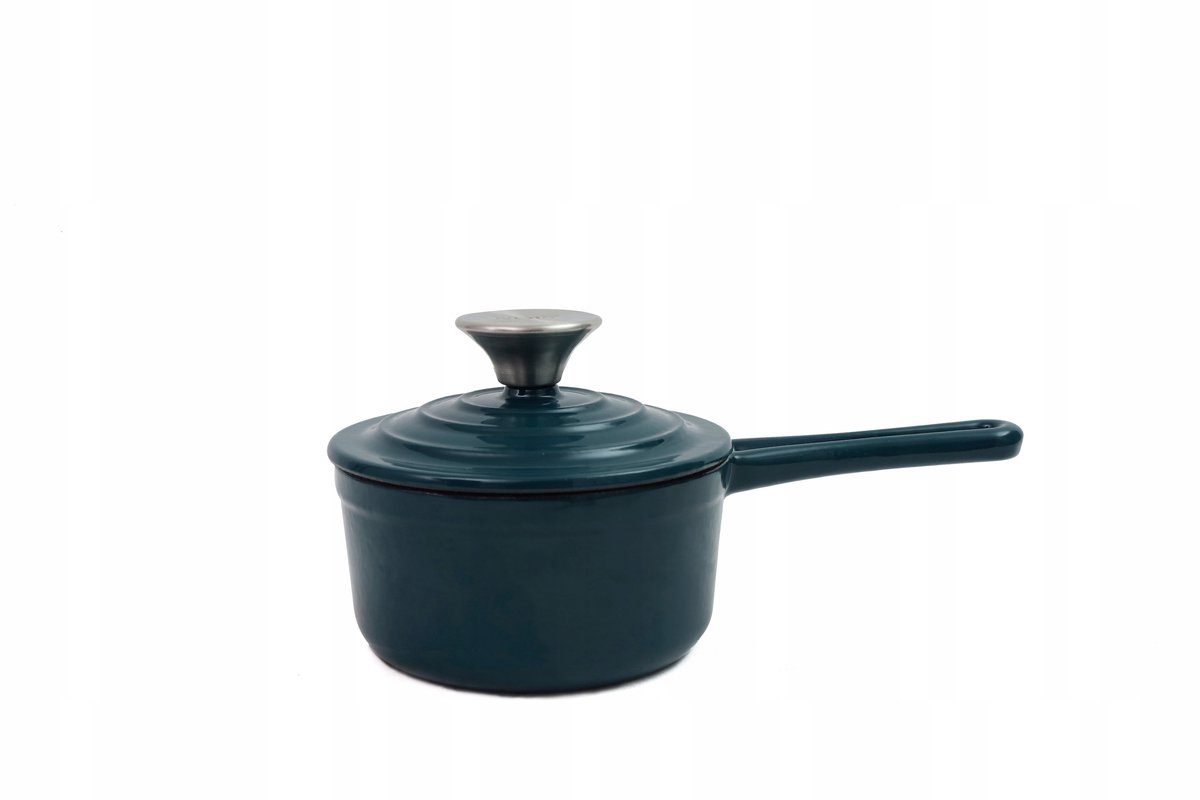 Nois TIERRA - Gietijzeren Sauspan - 14cm - Crème - 0,9L