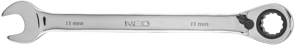 NEO Serie - Ringsleutel met Ratchet - 11mm - Hoogwaardige Chroom-Vanadium Staal