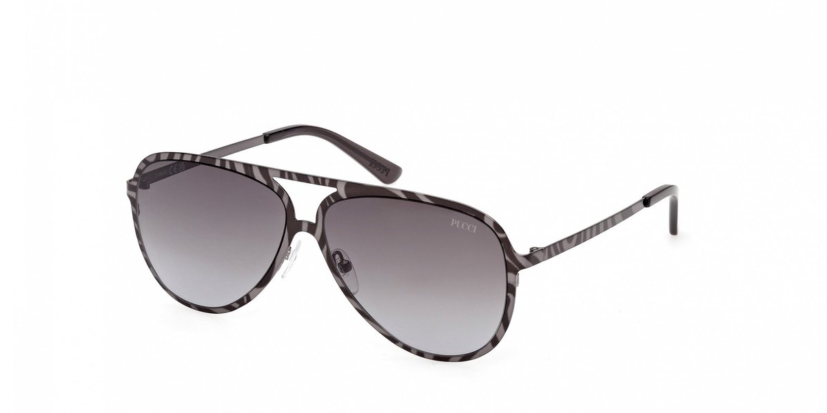 Pucci EP0247 Black/texture 58/12/140 WOMAN Zonnebrillen