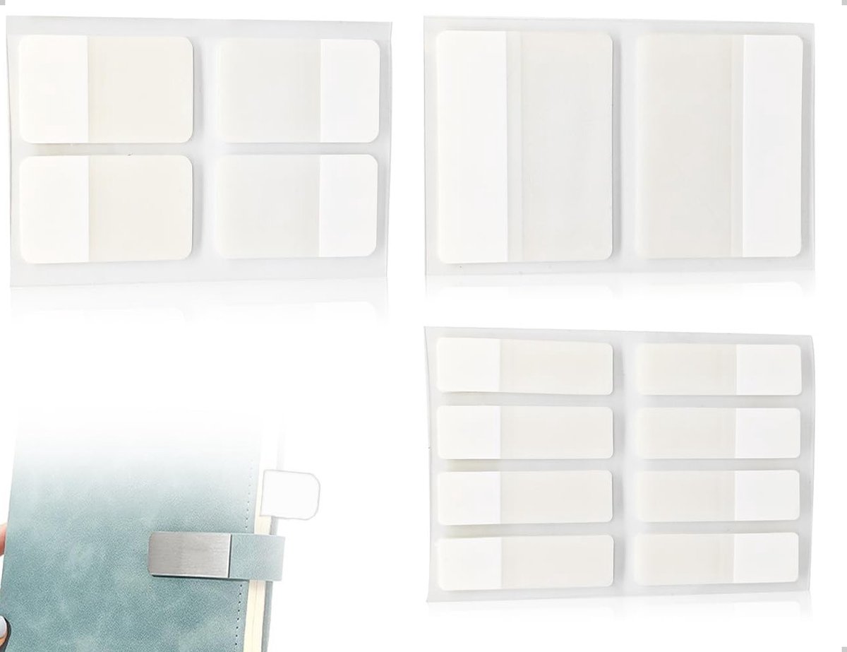 280 Stuks Zelfklevende Pagina Markers, Kleine Boekenleggers, Index Tabs, Schrijfbare Sticky Notes voor Lezen, Kantoor, School en Agenda