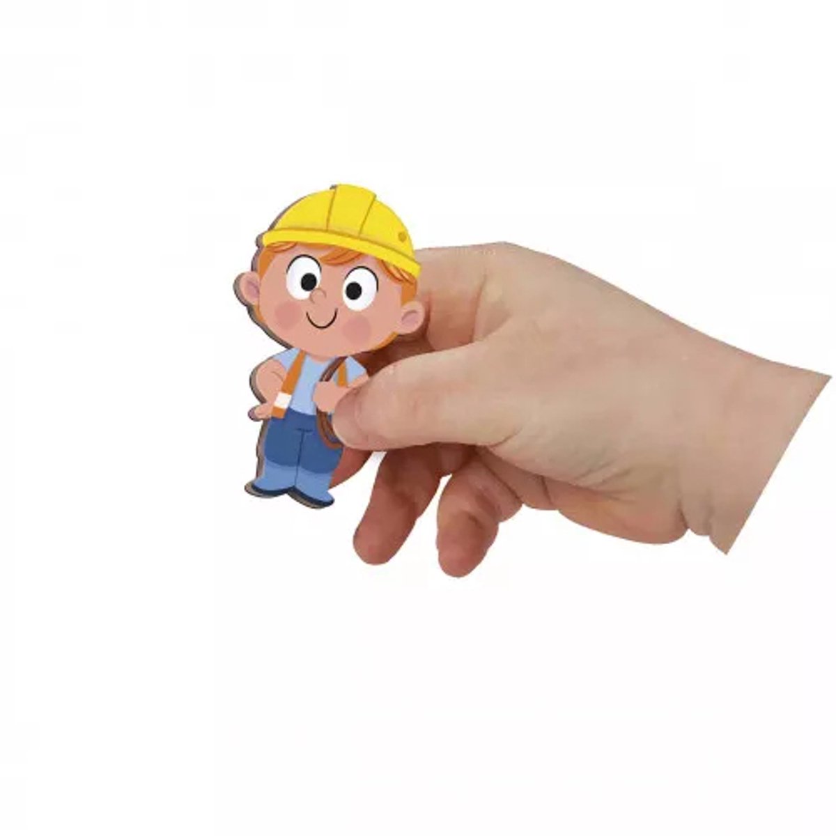 Janod - Magneti Stories - De bouwplaats – Educatieve magneetset — afbeelding 2