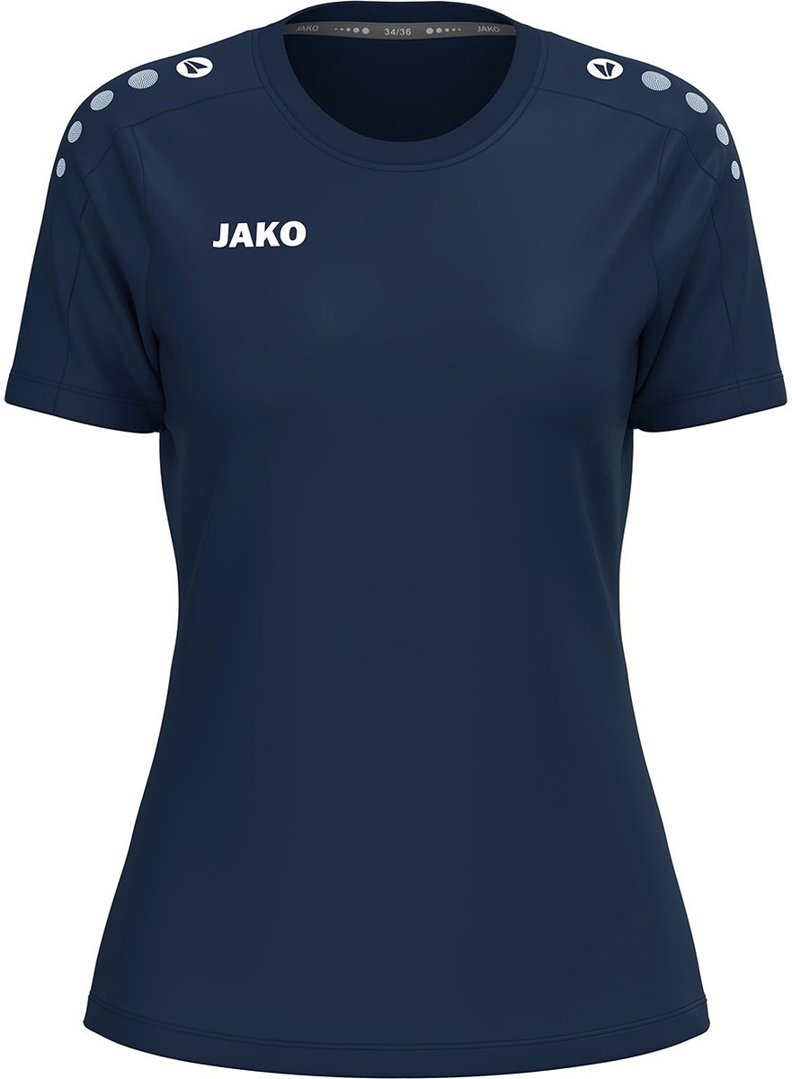 Jako One T-Shirt Dames - Marine | Maat: 34-36