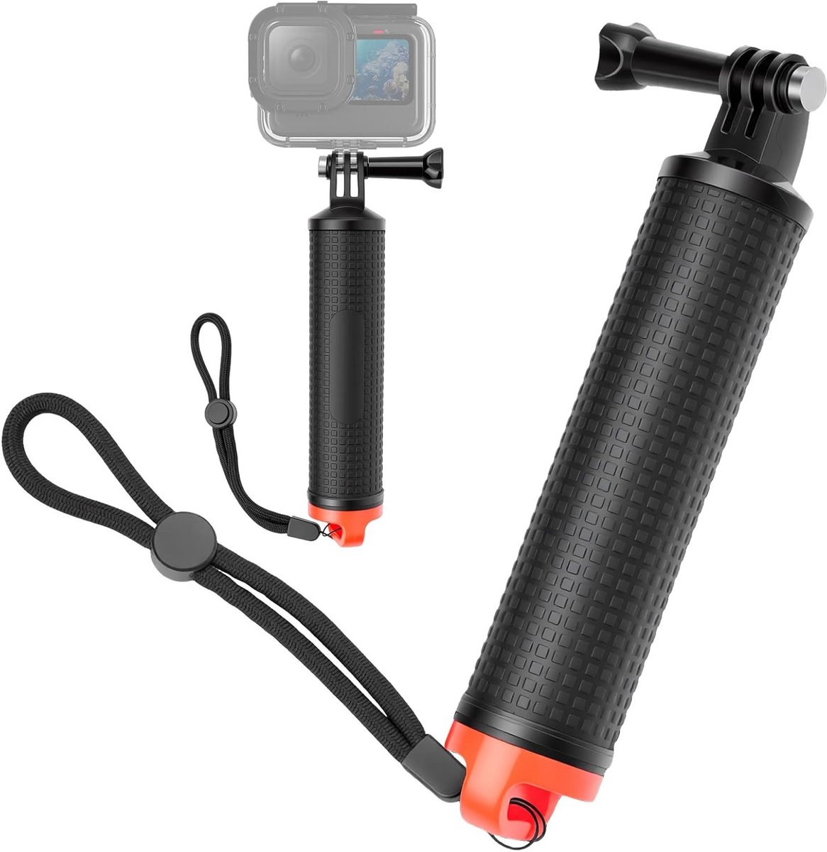 Drijvende Handgreep voor Actiecamera's, Antislip Houder voor Stabiliteit, Geschikt voor Diverse Modellen zoals Ace, GO 3, X2, X3 en X5