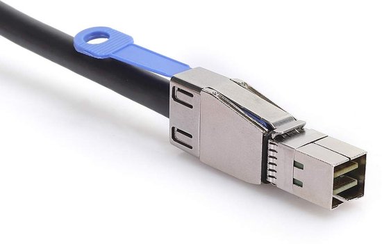 Allecto - Externe Harde Schijf Kabel - SFF-8644 naar SFF-8482 - 1 meter - 12 Gbps - Geschikt voor Server en Harde Schijf - G0502 van allecto — afbeelding 3