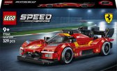 LEGO® Speed Champions Ferrari 499P - Ferrari Merchandise - Raceautoset met 1 Minifiguur van een Coureur - Bouwset voor Kinderen Vanaf 9 Jaar - Speelgoedauto - Cadeautip - 77261