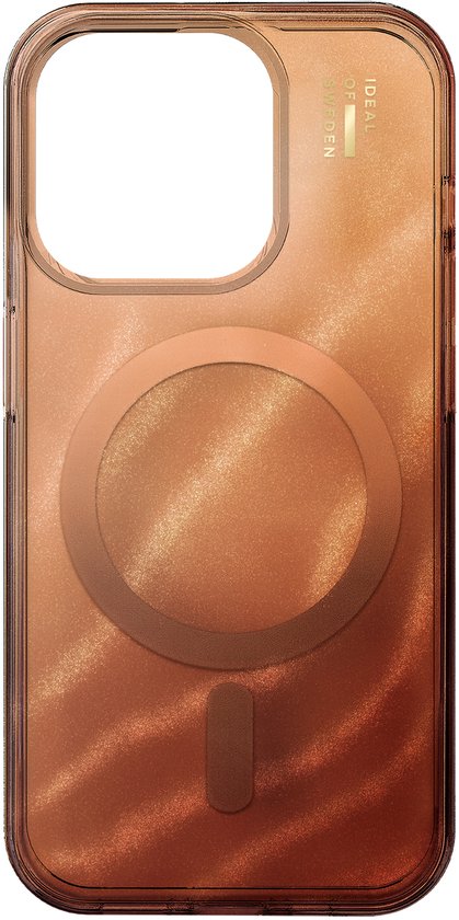 Coque transparente iDeal of Sweden compatible MagSafe pour iPhone 15 Pro - Motif floral délicat