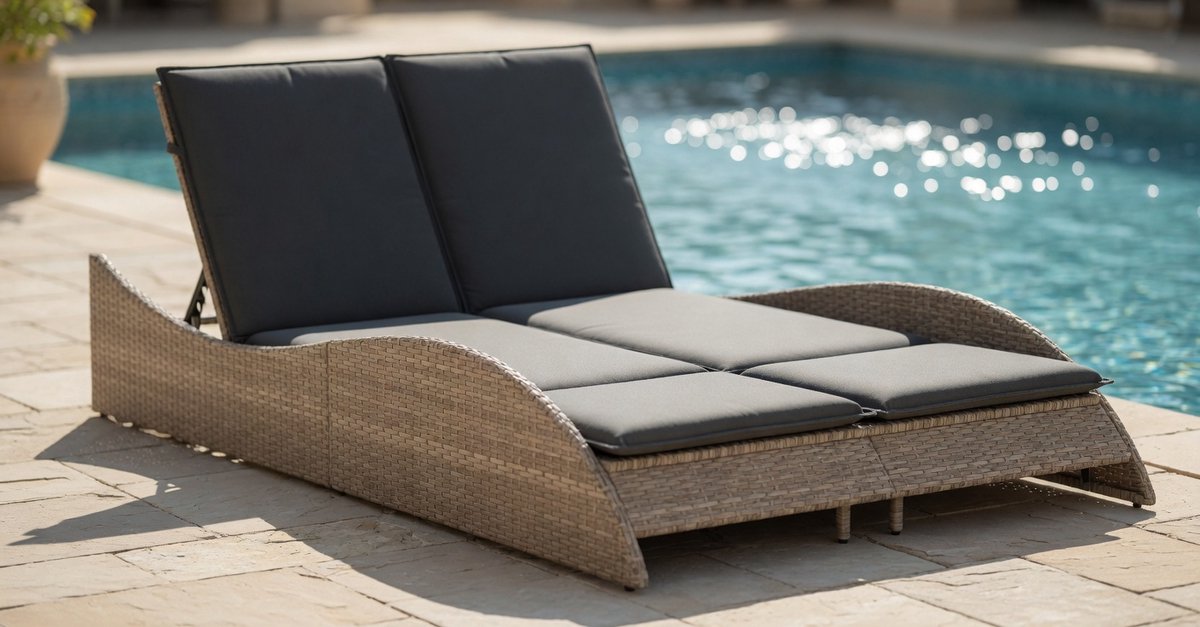 Luxe Ligbed – Grijs – 205x114x73 cm – Industrohome