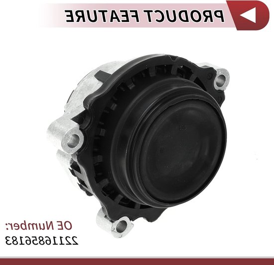 Motorsteun voor BMW 3 Series F35 (2016-2019) 2.0T A/MT 320Li - Linker Motorsteun, Duurzaam Metaal, Vervangingsonderdeel — afbeelding 4