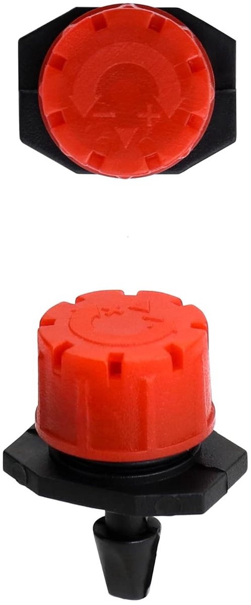 150-delige Micro Drip Irrigatieset voor Tuin en Gazon, Inclusief Druppelsproeier, T-Connector en Slangbeugels