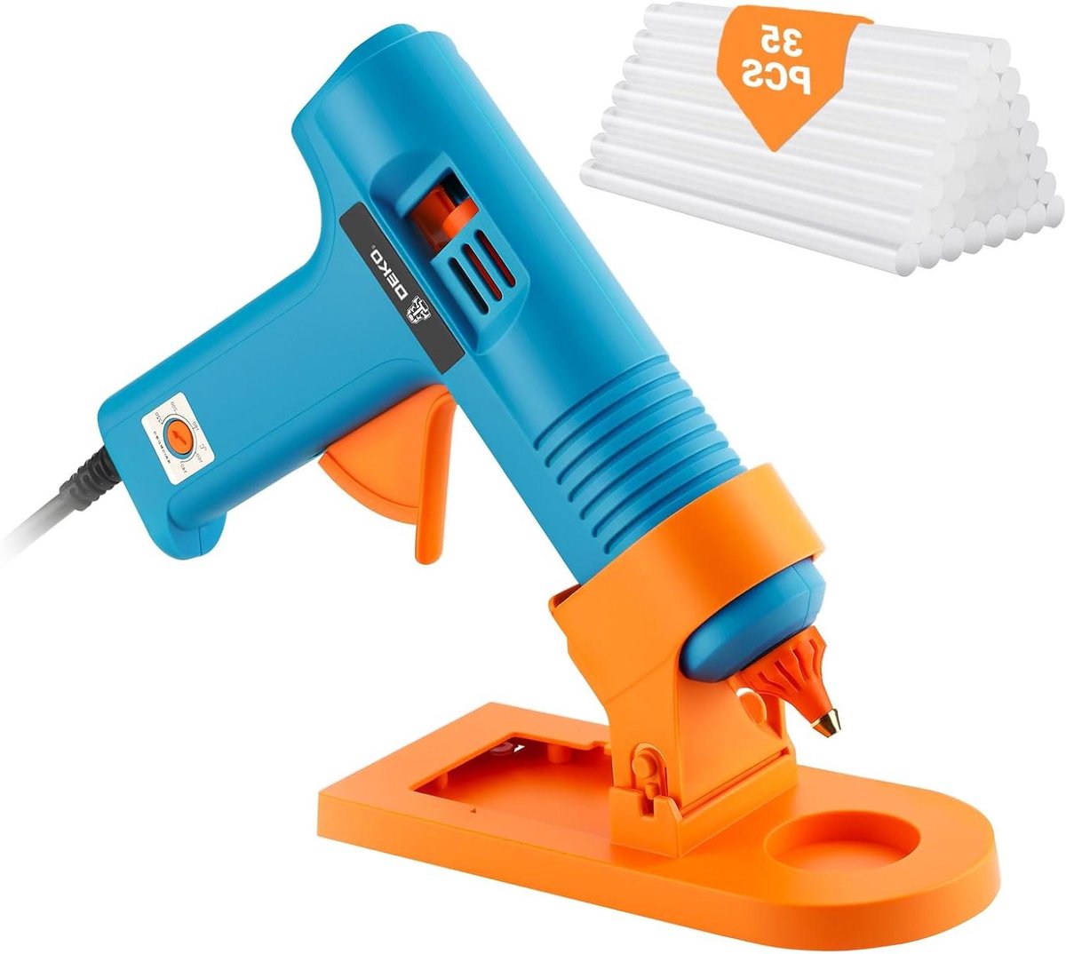 Lijmpistool - Hete lijm gun - Doe-het-zelf projecten - Instelbare temperatuur - 150 Watt - Roze