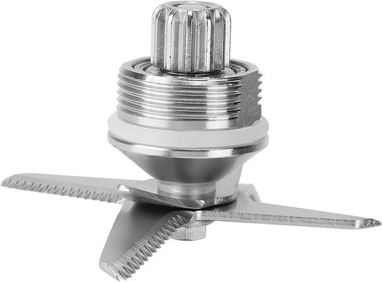 Roestvrijstalen mengmes voor blender, vervangend snijmes met spiraalvormige tanden, geschikt voor 5200 mixer huishoudelijke serie 64oz en 32oz, 7,6x5x5,3cm, duurzaam en efficiënt mengresultaat van Merkloos — afbeelding 5