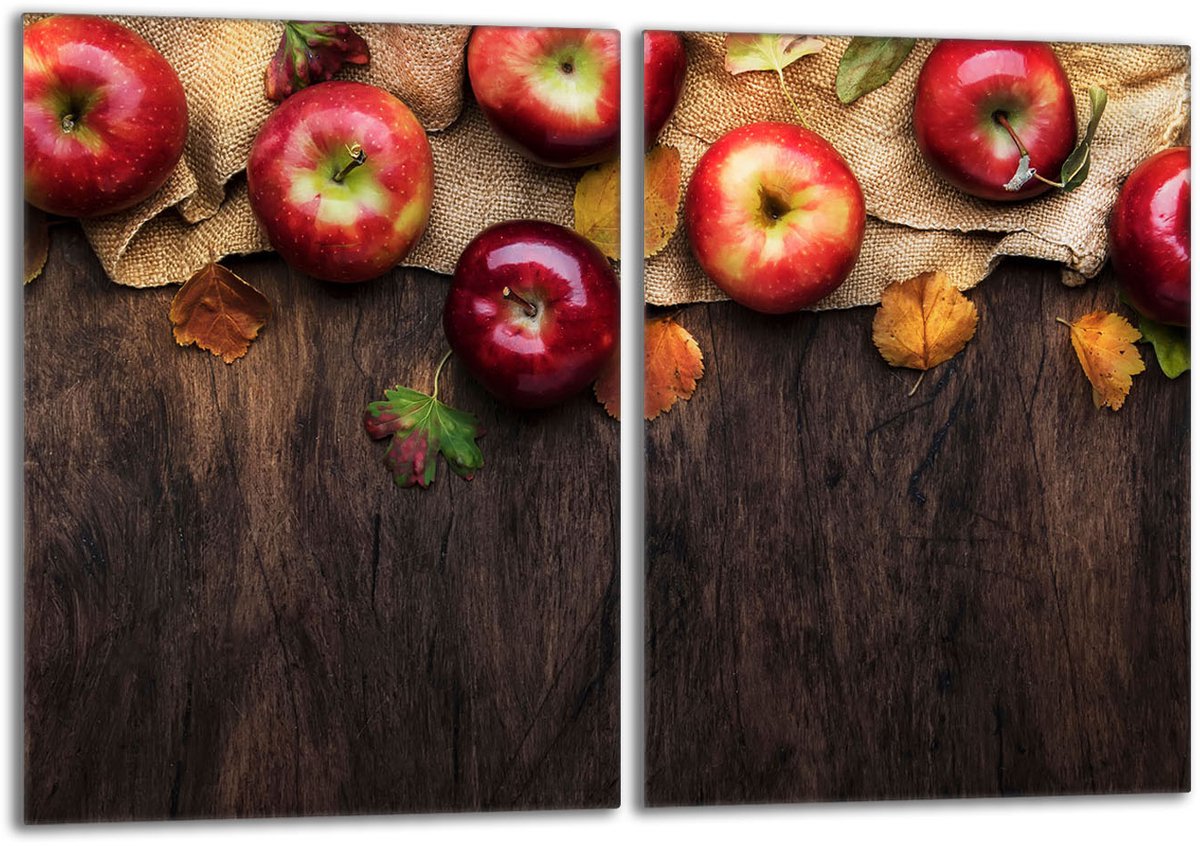 TMK ArtDeko - Snijplank - Glas - 2x40x52 - Appels