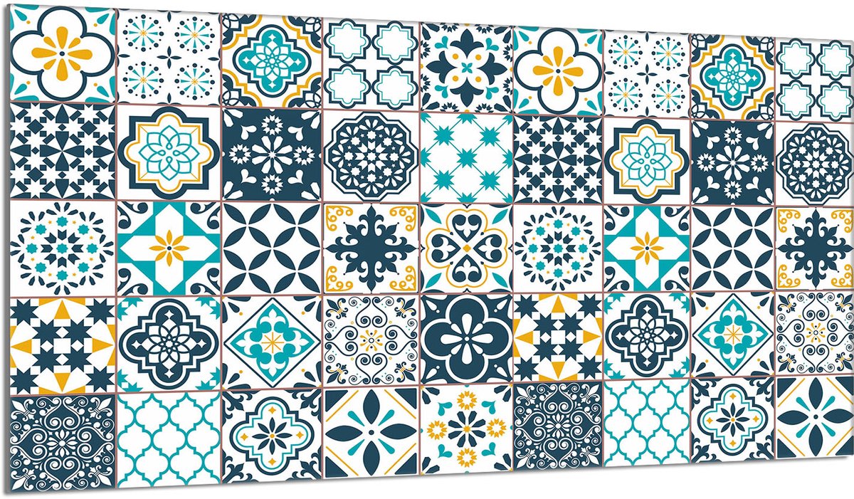 TMK ArtDeko - Snijplank - 90x52 cm - Mozaïek - Gehard glas