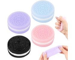 Squishy Anti-Stress - Cookies 4pcs Stress Relief - Soft Squeeze