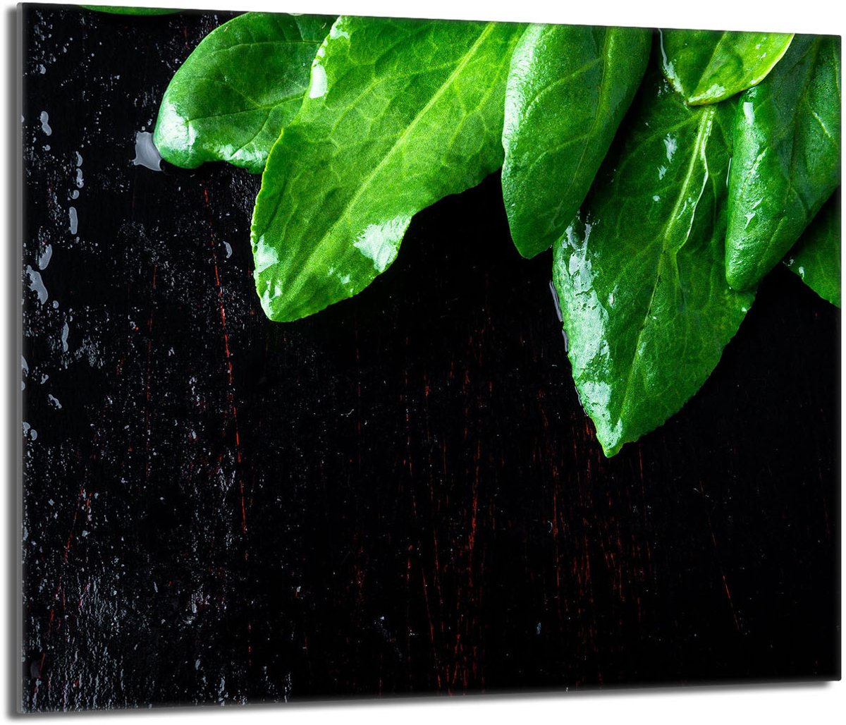 TMK ArtDeko Serie - Glazen Beschermplaat - 60x52 cm - Gehuldigd Glas - Decoratief