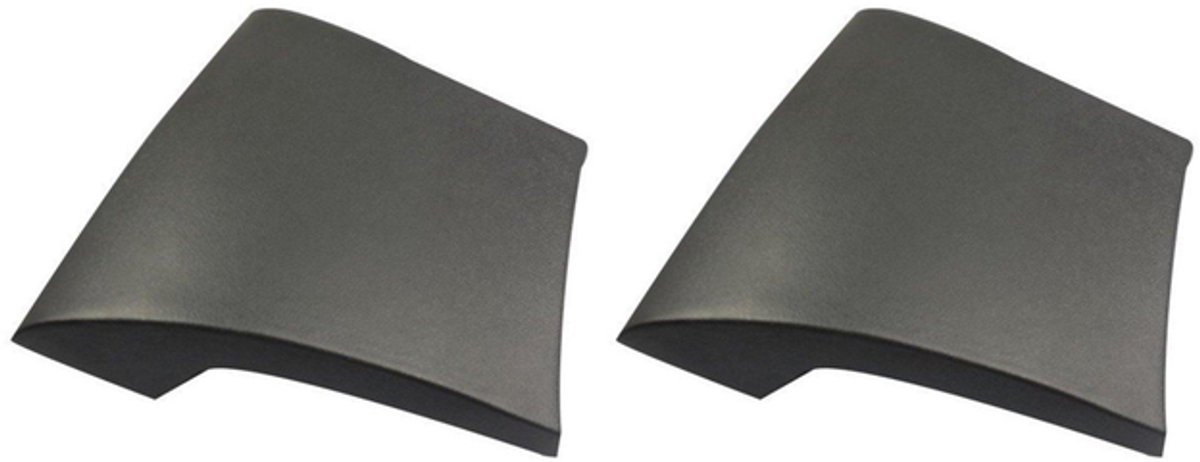 FugaFlow Efficiente Acces badkussen 37x34cm groot model zwart 2 stuks -